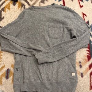 Vuori Heather Gray Crewneck Sweater